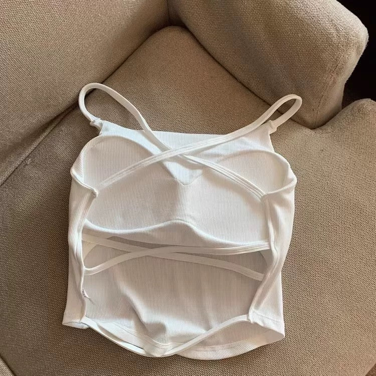 LA X-Fit Built-in Bra Top